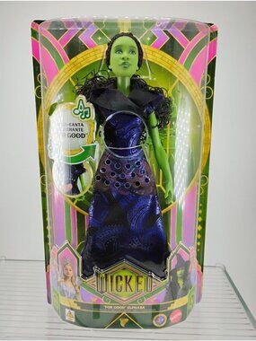 Wicked Musical Elphaba Singing Doll "For Good" By Mattel
